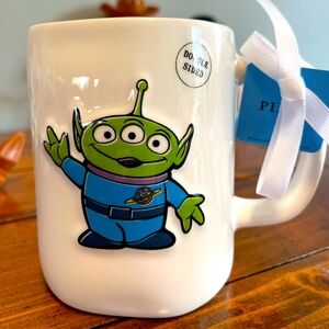 Rae Dunn Disney Toy Story Alien Prepare to be Chosen Mug EUC